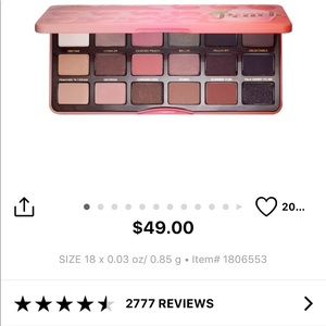 Too Faced Sweet Peach Eyeshadow Palette